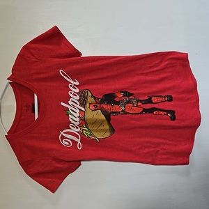 Marvel deadpool share a tavo tee women's XS
